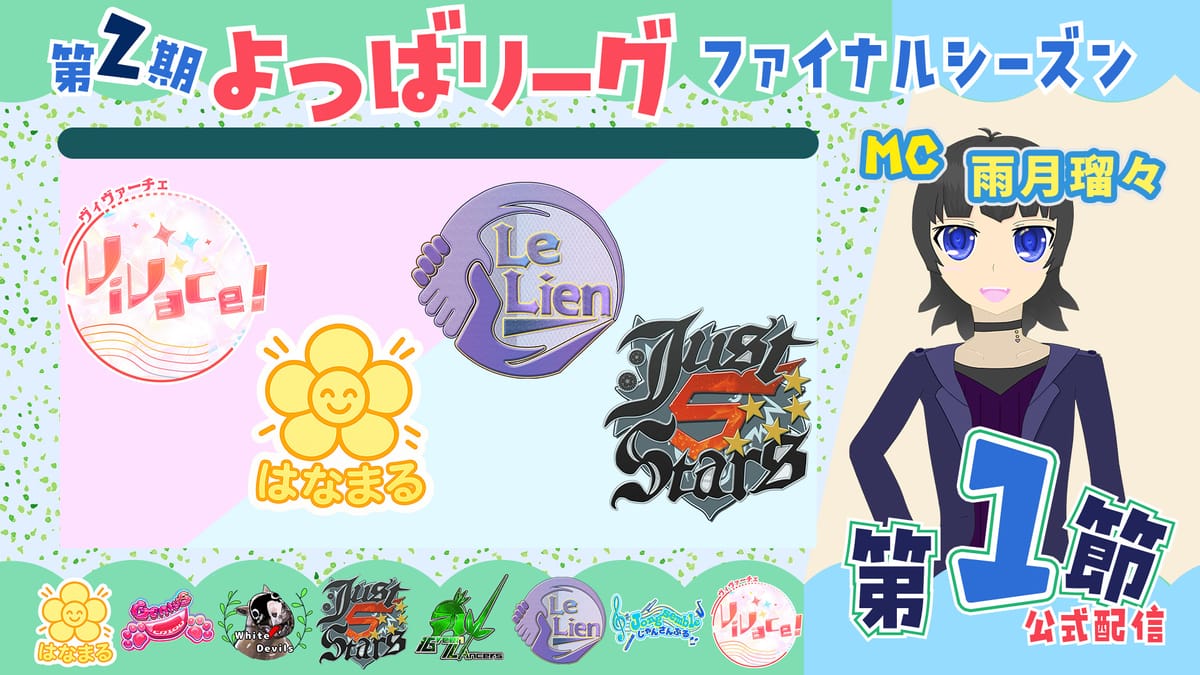 【よつばリーグ】ついにファイナルシーズンが開幕！第1節の結果はいかに⁉