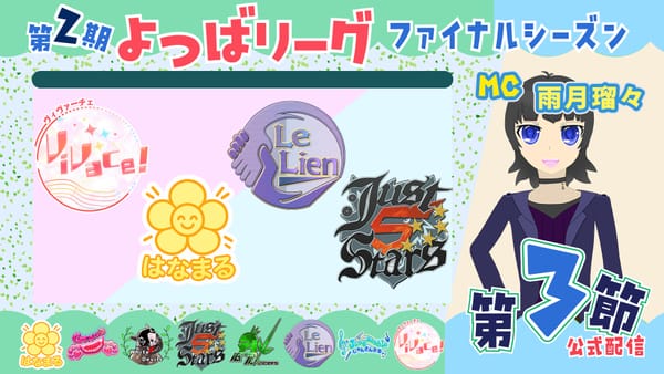 【よつばリーグ】第2期ついに閉幕！新チームはなまるが見事優勝‼